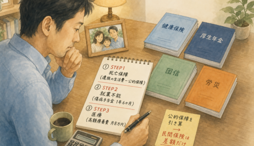 会社員に必要な保険を3ステップで見極める【2026年版・公的保障から確認】