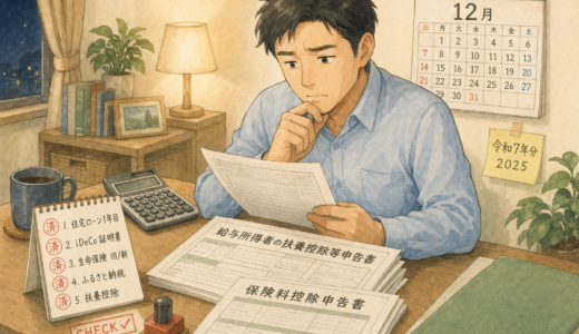 年末調整でよくあるミス5選｜住宅ローン1年目・iDeCo申告漏れなど還付を取り逃さない完全ガイド【2025年分】